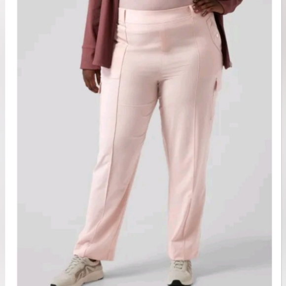 Athleta Vienna Cargo Pant in Orchid Pink MSRP $109 W-390 - Picture 5 of 13